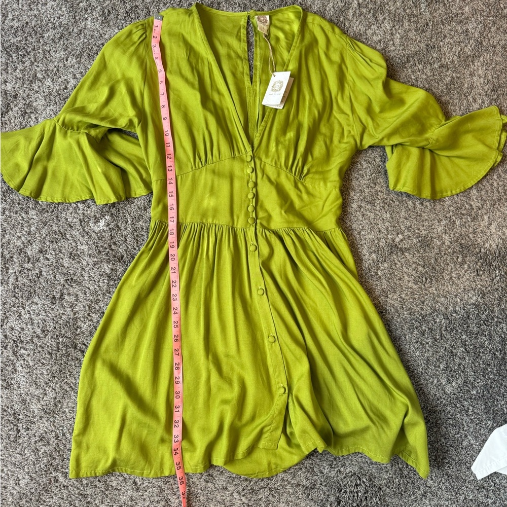 ELF Handmade One Of A Kind Dress NWT - Picture 6 of 9